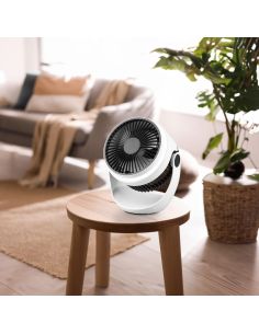 Ventilador Portátil Recargable USB-C LED TEMPEST 3 Velocidades | LeonLeds 2