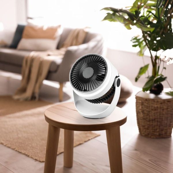 Ventilador Portátil Recargable USB-C LED TEMPEST 3 Velocidades | LeonLeds