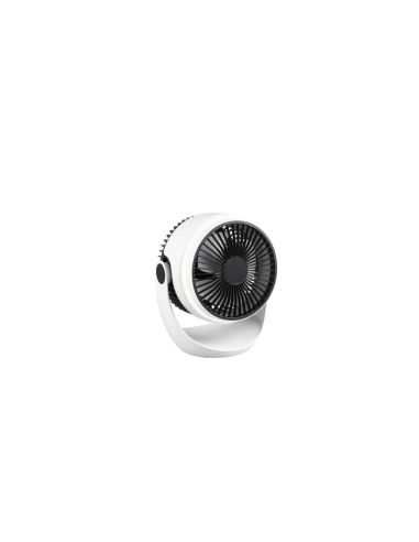 Ventilador Portátil Recargable USB-C LED TEMPEST 3 Velocidades | LeonLeds