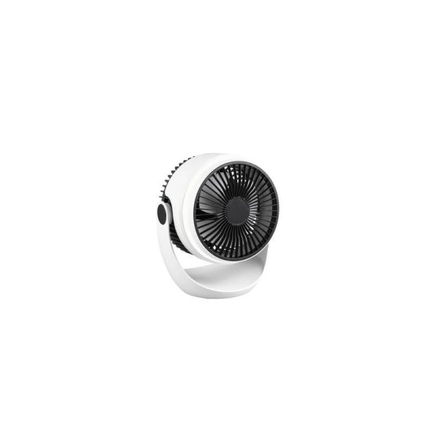 Ventilador Portátil Recargable USB-C LED TEMPEST 3 Velocidades | LeonLeds
