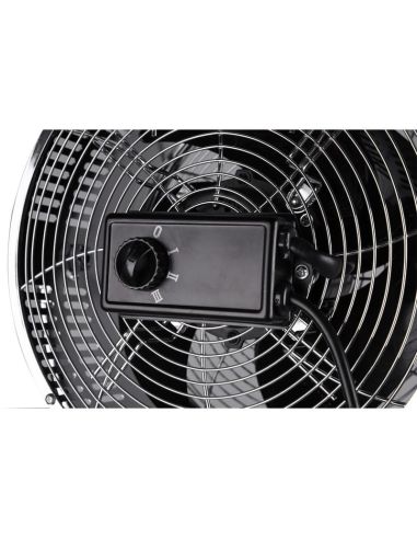 Ventilador Pie y Suelo Muy Potente Ø28cm TROMSÖ Estilo Industrial 3 Velocidades | LeonLeds