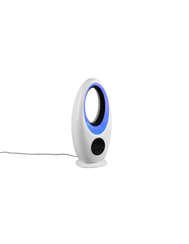 Ventilador Sobremesa LED RGB Oscilante KALMAR con Mando a Distancia 3 Velocidades | LeonLeds