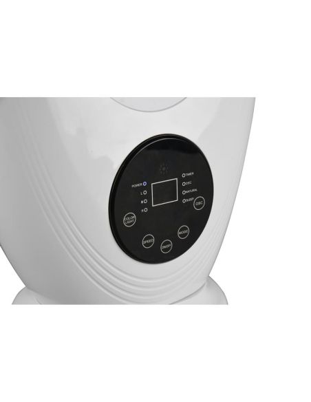 Ventilador Sobremesa LED RGB Oscilante KALMAR con Mando a Distancia 3 Velocidades | LeonLeds