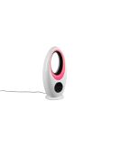 Ventilador Sobremesa LED RGB Oscilante KALMAR con Mando a Distancia 3 Velocidades | LeonLeds