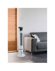 Ventilador Torre Silencioso ICEBERG Humidificador y Temporizador 3 Velocidades | LeonLeds 2