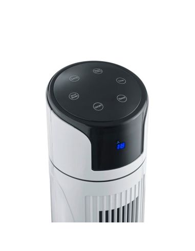 Umidificador e temporizador com ventilador ICEBERG Silent Tower 3 velocidades | LeonLeds