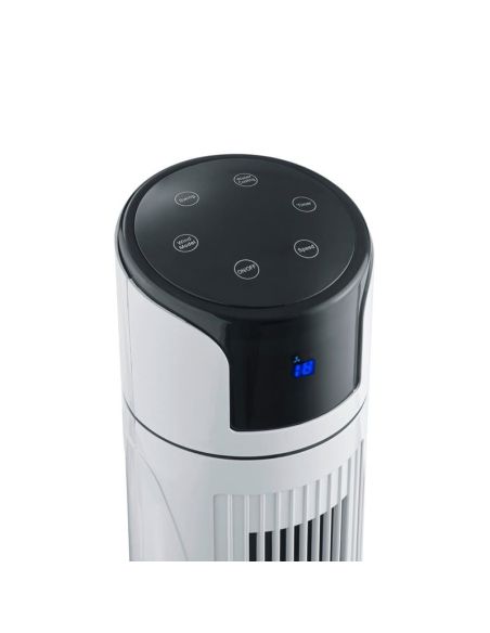 Umidificador e temporizador com ventilador ICEBERG Silent Tower 3 velocidades | LeonLeds