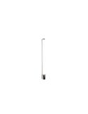 Aplique Baño LED PIERA Interruptor 80cm 1650lm 3000K Cromo IP44 | LeonLeds