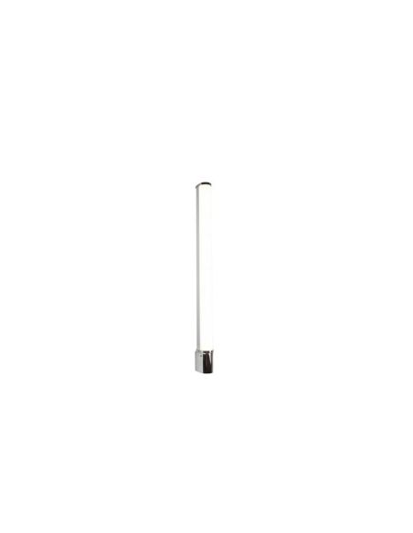 Aplique Baño LED PIERA Interruptor 80cm 1650lm 3000K Cromo IP44 | LeonLeds