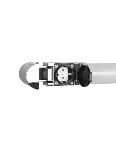 Aplique Baño LED PIERA Interruptor 80cm 1650lm 3000K Cromo IP44 | LeonLeds