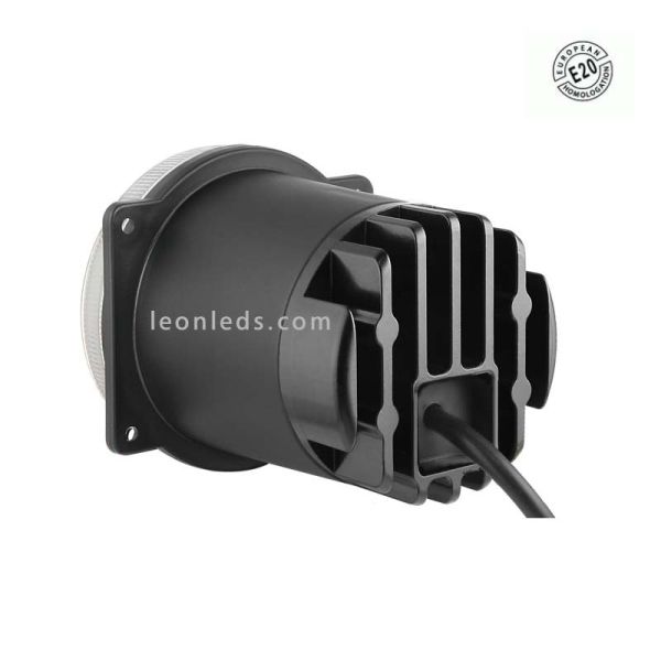 Faro Redondo Ø80 LED -Antiniebla- con cable Homologado E20 | Leonleds