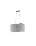 Lámpara de Techo Cristal Estilo Clásico SANDRINA Bombilla excl. 3x E27 max. 40W IP20 | LeonLeds