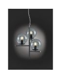 Lámpara de Techo Bolas Tulipa Vidrio PURE Bombilla excl. 3x E14 max. 28W | LeonLeds