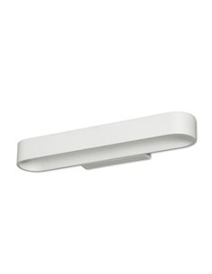 Aplique de Pared LED gala 43cm blanco/negro/oro 20W 2430lm, 2700K-3000K con Interruptor deslizante 2