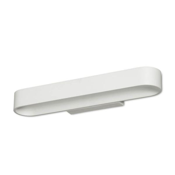Applique murale LED Gala 43cm blanc/noir/or 20W 2430lm, 2700K-3000K avec interrupteur coulissant