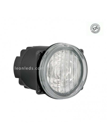 Faro Redondo Ø80 LED -Antiniebla- con conector Homologado E20 | Leonleds