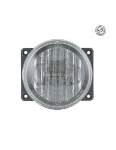 Farol redondo Ø80 LED -Fog- com conector aprovado E20 | leonleds 2