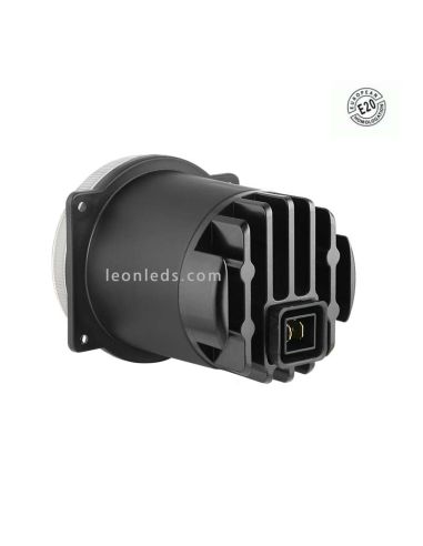 Phare rond Ø80 LED -Fog- avec connecteur homologué E20 | leonleds