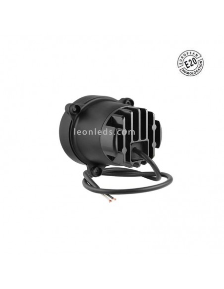 Farol LED redondo Ø84 -Fog- Com cabo aprovado E20 | leonleds