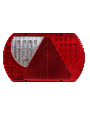 Piloto Trasero LED con Triangulo 12/24V 26017 Lucidity LeonLeds