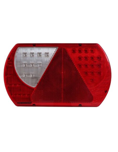 Piloto Trasero LED con Triangulo 12/24V 26017 Lucidity LeonLeds