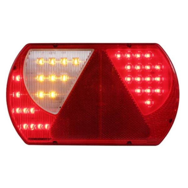 Piloto Trasero LED con Triangulo 12/24V 26017 Lucidity LeonLeds
