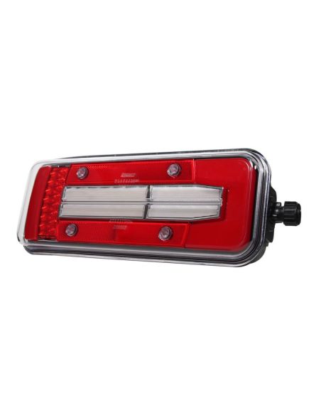 Lumière de camion LED avec connecteur latéral 7 broches Glo Track 12V 24V Lucidity 26064PLH-V