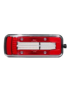 Luz LED para caminhão com conector lateral 7 pinos Glo Track 12V 24V Lucidity 26064PLH-V