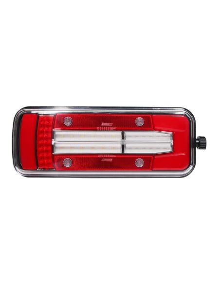 Lumière de camion LED avec connecteur latéral 7 broches Glo Track 12V 24V Lucidity 26064PLH-V