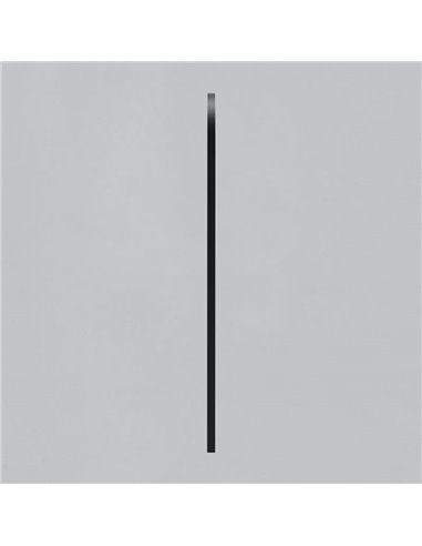 Espelho de corpo inteiro apagado com moldura em arco GIORGIA 170cmx70cm Preto