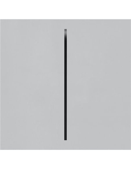 Espelho de corpo inteiro apagado com moldura em arco GIORGIA 170cmx70cm Preto