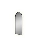 Miroir avec lumière LED 58W 3000K 3940lm GIORGIA, avec cadre en forme d'arc 120cmx60cm Noir