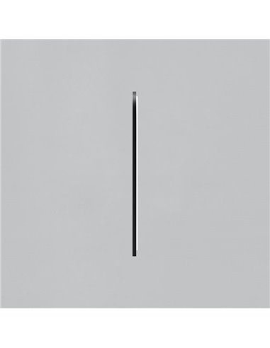 Espelho com luz LED 58W 3000K 3940lm GIORGIA, com moldura em arco 120cmx60cm Preto