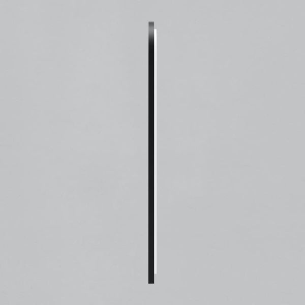 Espejo con luz LED de cuerpo entero, con forma de arco 73W 3000K 4975lm GIORGIA 170cmx70cm Negro IP44