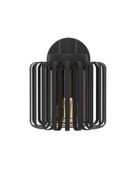 Aplique de parede exterior SELINUS Grid muito decorativo | LeonLeds