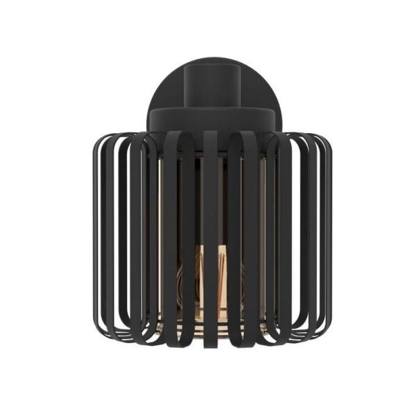 Aplique de parede exterior SELINUS Grid muito decorativo | LeonLeds