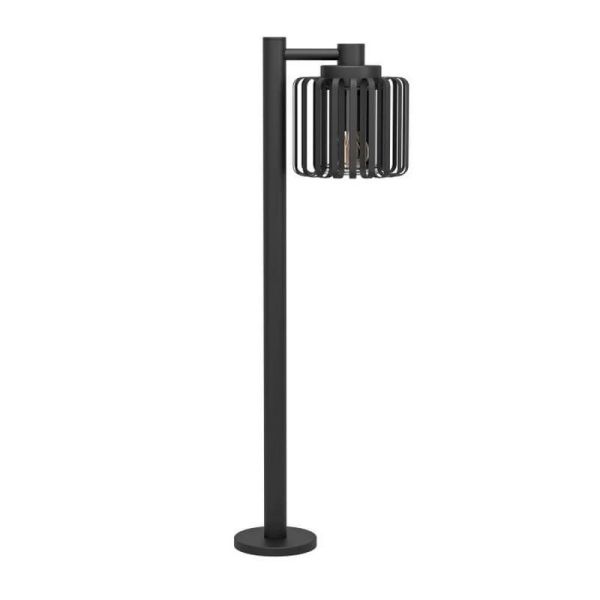 Baliza Exterior Rejillas SELINUS 85cm Alto Elegante IP65 | LeonLeds