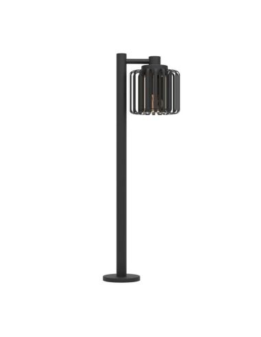 Baliza Exterior Rejillas SELINUS 85cm Alto Elegante IP65 | LeonLeds