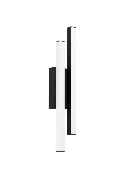 Aplique Pared Exterior SERRICELLA 2 Barras Rectas Verticales | LeonLeds