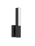 Aplique Pared Alargado 32cm UGENTO LED 4,2W 3000K IP44 Acero | LeonLeds