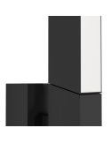 Aplique Pared Alargado 32cm UGENTO LED 4,2W 3000K IP44 Acero | LeonLeds