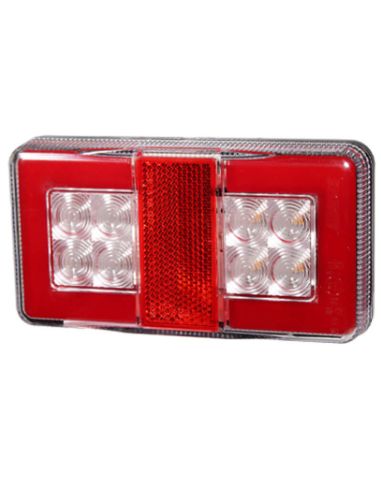 Farolim LED traseiro 4 funções efeito...