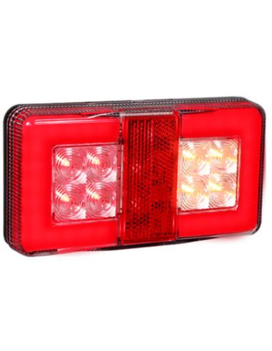 Feu Arrière LED 4 Fonctions Effet...