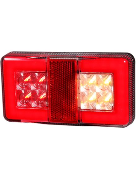 Piloto Trasero LED 4 Funciones Efecto Neon 12/24V Lucidity | LeonLeds