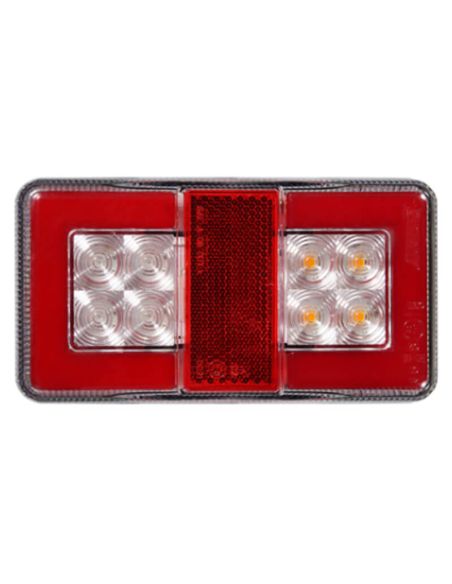 Piloto Trasero LED 4 Funciones Efecto Neon 12/24V Lucidity | LeonLeds