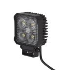 Mini-phare de travail LED carré Hella Value Fit TS1700 1700 lm 12 V 24 V avec câble
