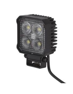 Mini projecteur de travail LED carré Hella Value Fit TS1700 1700 lm 12 V 24 V avec câble 1GA 357 110-002 2