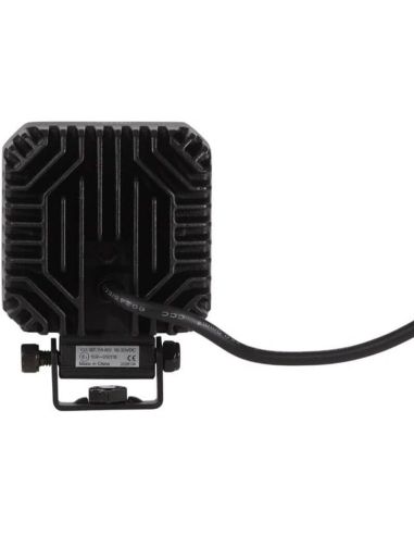 Mini projecteur de travail LED carré Hella Value Fit TS1700 1700 lm 12 V 24 V avec câble