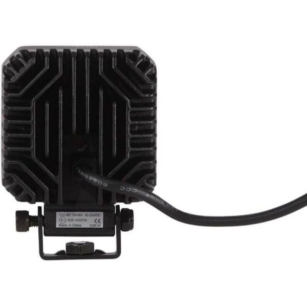 Faro de Trabajo LED cuadrado Mini Hella Value Fit TS1700 1700Lm 12V 24V con cable