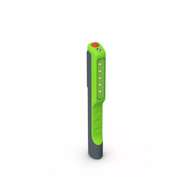 Lámpara de taller LED Xperion 3000 Pen Eco con luz larga de 90Lm foco de 10Lm 6000K IK07 IP20